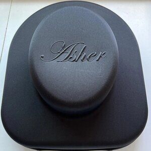 Asher New York Travel Hat Box Hard Hat Holder for Fedora Straw Panama Boater NEW